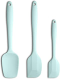 Silicone Spatula 3‑Piece Set Heat Resistant 600°F Non‑Stick Rubber Spatulas by ALLWIN-HOUSEWARE