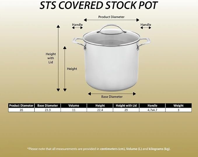 Scanpan STS 11.6QT Stock Pot - Image 2