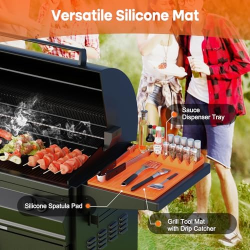 Silicone Grill Tool Mat for Blackstone
