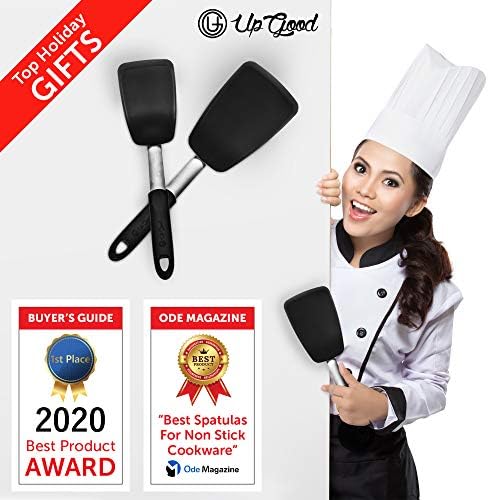 UpGood Silicone Turner Set, 2 Pcs, Heat Resistant 600ºF