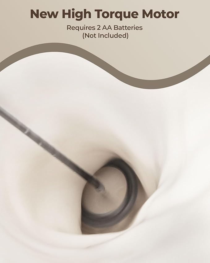 SIMPLETASTE Milk Frother Handheld Electric Foam Maker, Drink Mixer - Image 2