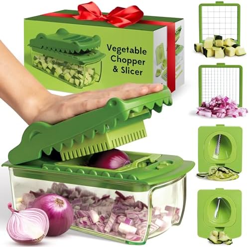 Fullstar X OTOTO Croc Chop Vegetable Chopper & Spiralizer