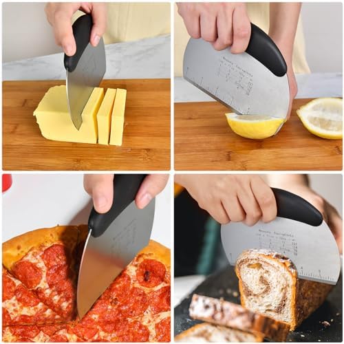 Silicone Baking Mat Set of 6,Biscuit Cutter,Pastry Cutter, Bench