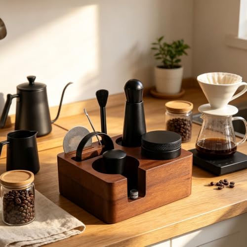 Coffee Accessories Kit 58mm Stainless Steel Coffee Tamper Set