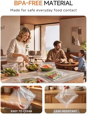 FEPPO Compact Vacuum Sealer with 3 Containers