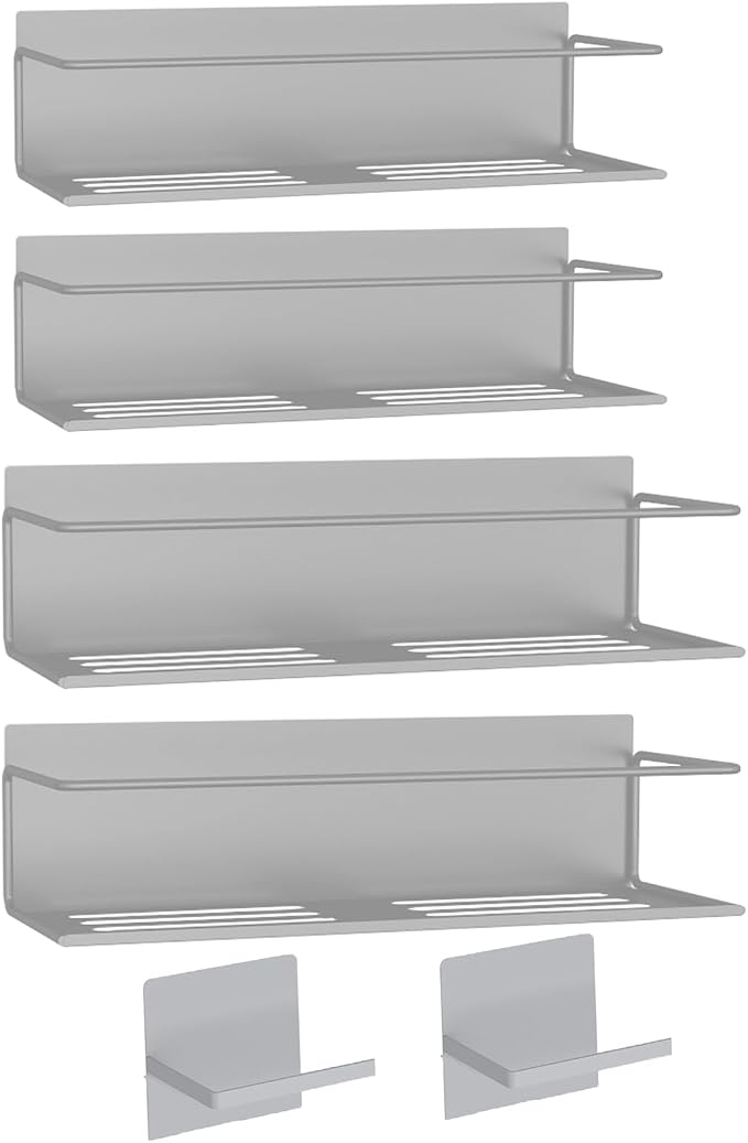 Magnetic Spice Rack For Refrigerator, Space Saving Magnetic Shelf For Fridge - Image 3