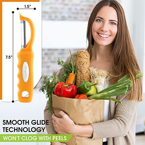 Spring Chef Professional Ice Cream Scoop & Stainless Steel Swivel