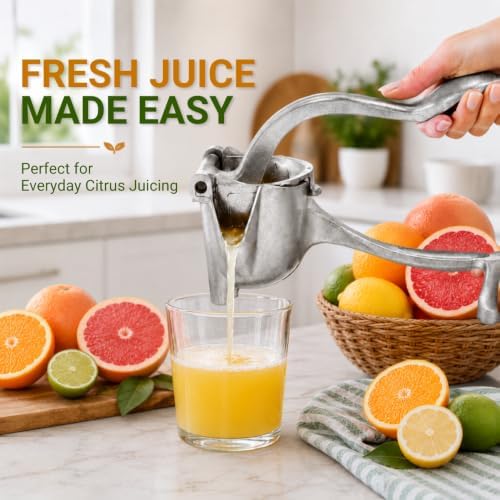 Manual Aluminum Citrus Juicer Squeezer
