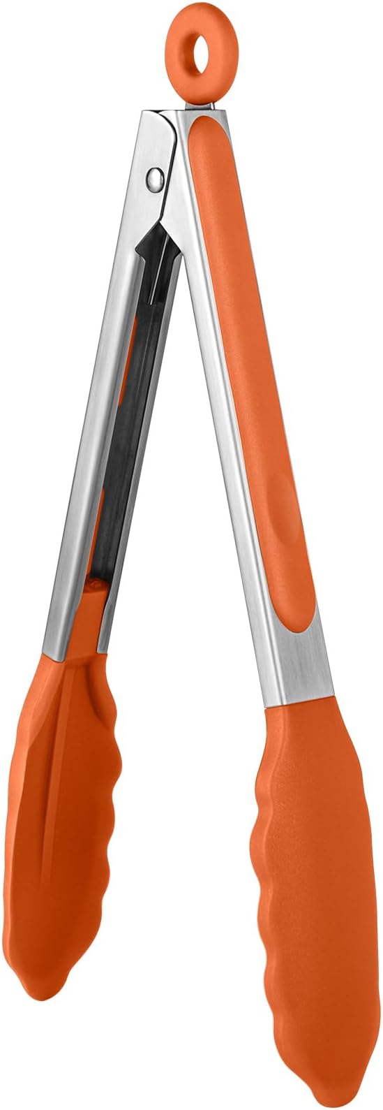 600ºF Heat Resistant Kitchen Tongs: U-Taste 9 inch Silicone Cooking Tong by U-Taste
