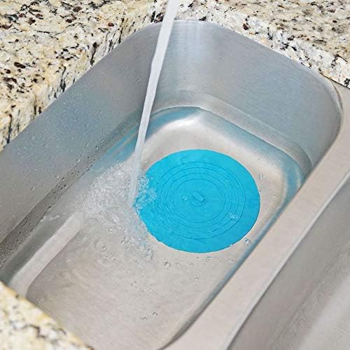 Silicone Sink Drain Plug Set – 2-Pack Extra-Wide 6-Inch Stoppers for