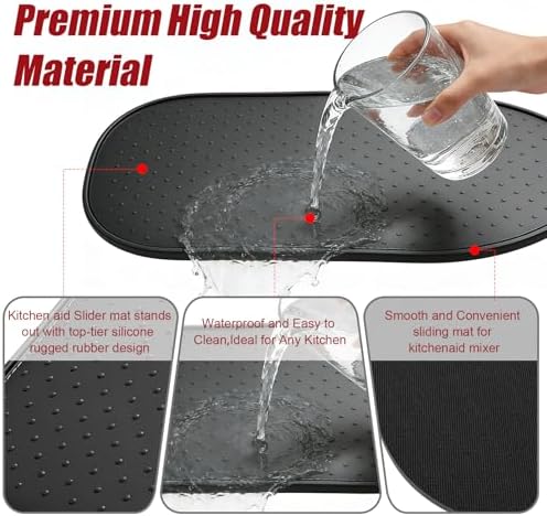 Mixer Sliding Mat for KitchenAid 4.5-5 Qt Mixer