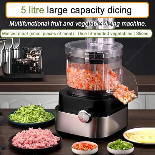 Food Processor, 600W, 5000ml Capacity