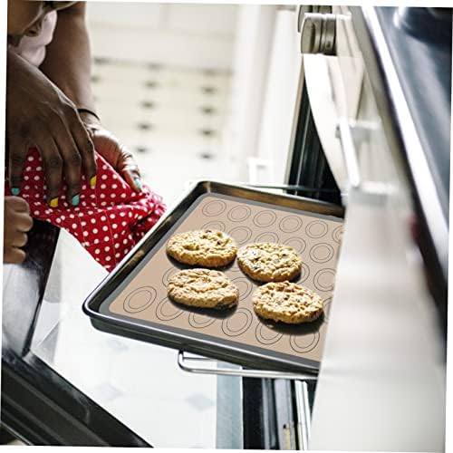 Silicone Baking Mat for Pastry Baking and Macaron Piping, Reusable