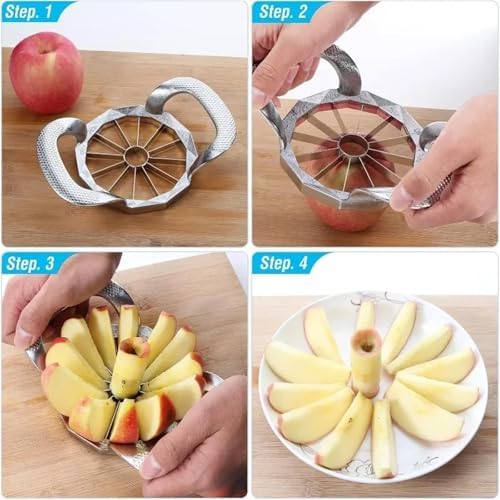 Stainless Steel Apple Slicer And Corer - Sharp, Durable, And Easy To