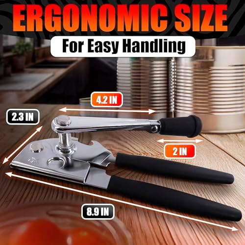 Heavy Duty Commercial Can Opener – Stainless Steel Can Opener for