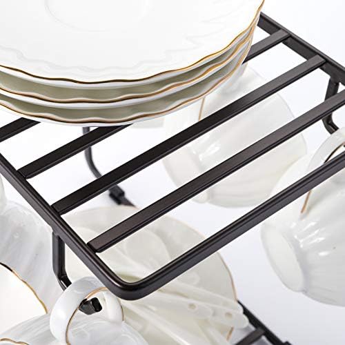 Hedume 2 Pack Metal Wire Tree Stand for Mug, Countertop or Pantry