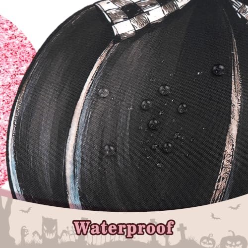 Halloween Tablecloth Rectangle 60 x 84 Inch, Pink Halloween Pumpkin