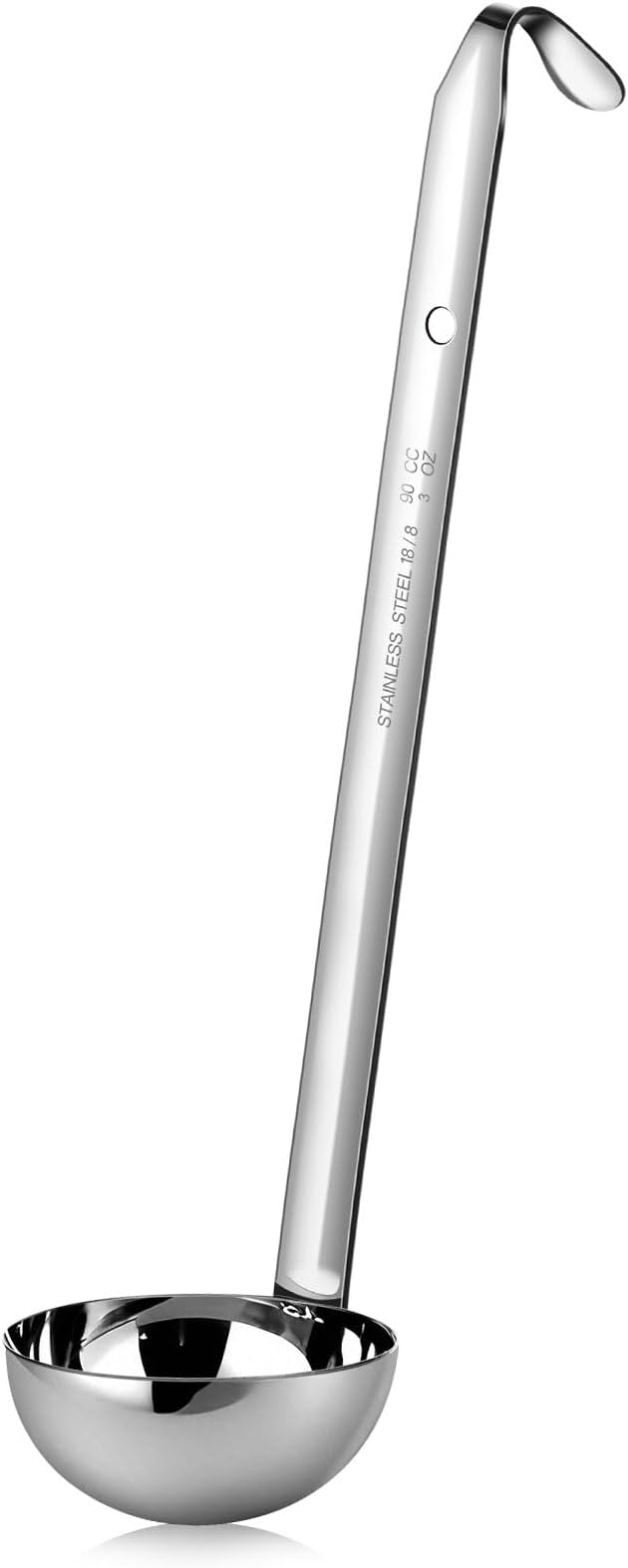 meekoo 1 Pieces Stainless Steel Ladle Soup Handle Ladle by meekoo