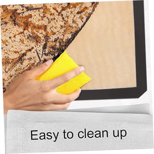 SHINEOFI 4pcs Silicone Baking Mats Set Nonstick Heat Resistant Macaron