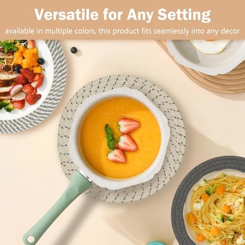 10 Inch Trivets for Hot Dishes, 6 Pack Hot Pads with Storage Basket