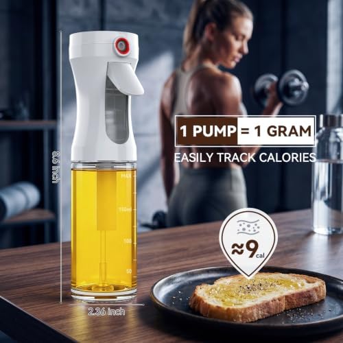 Ruolan 200ml Glass Olive Oil Sprayer