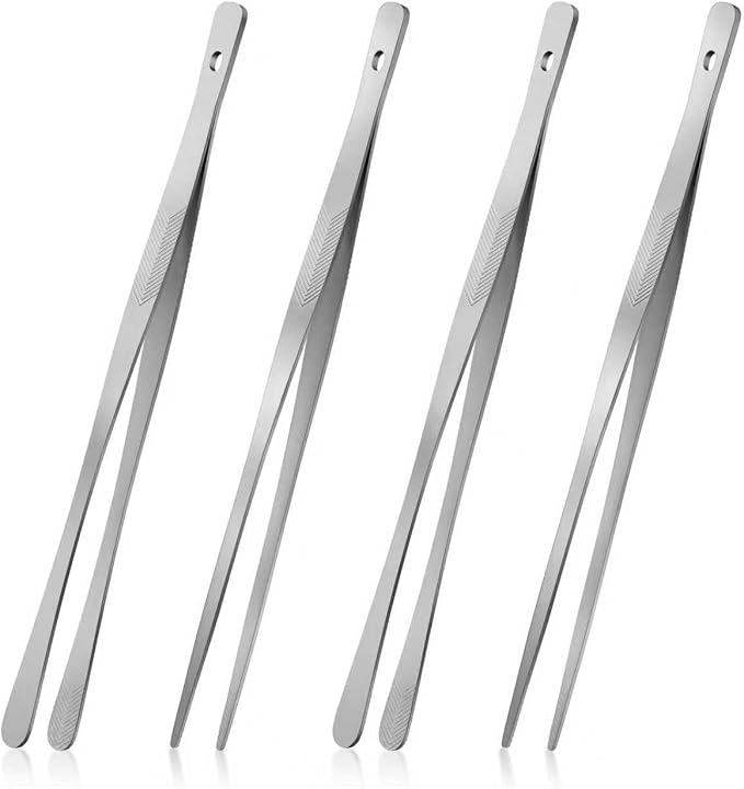 Vaincre 4PCS Kitchen Tongs Tweezers by Vaincre