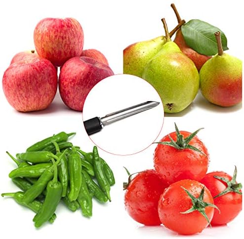 Honbay 1PCS Stainless Steel Jalapeno Chili Pepper Zucchini Cucumber