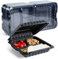YANGRUI 8x8 34oz 55-Pack Shrink-Wrapped Ready to Use Meal Prep