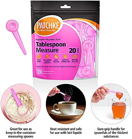 Disposable Measuring Spoons, Fits in Jar, Good for Formula, Coffee