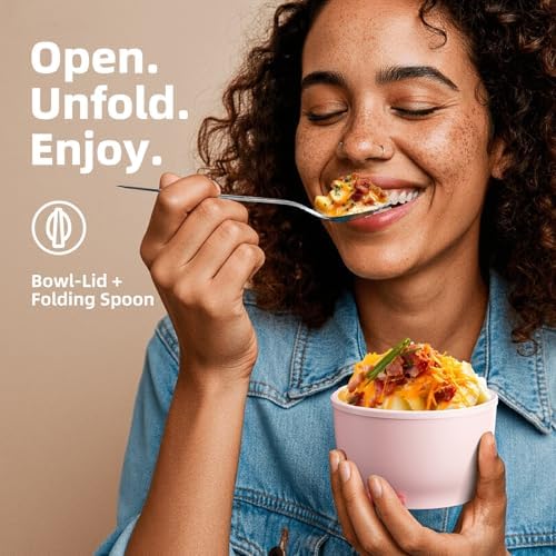 Thermo for Hot Food | 18 oz Food Thermo with Spoon, Leakproof Soup