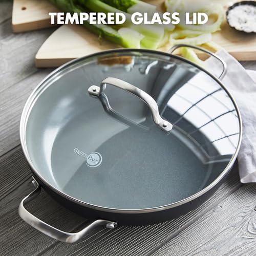 GreenPan Chatham Hard Anodized Healthy Ceramic Nonstick, 11" Everyday