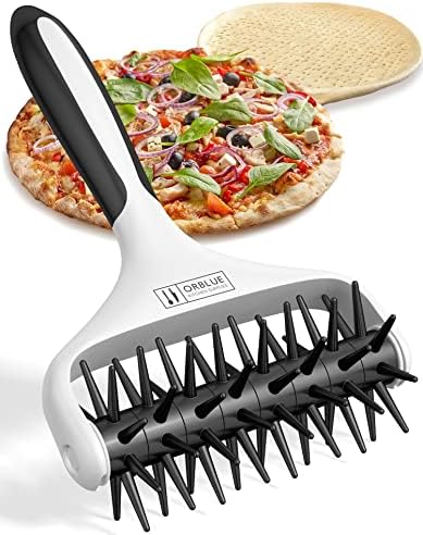 Orblue Pizza Dough Docker Roller with Spikes