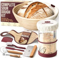 Superbaking Sourdough Starter Kit, 9" Banneton Basket