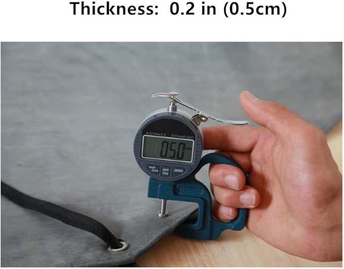TonLing Thick Rubber Apron, 47.2 x 33.5 Inch Waterproof, Long Chemical Resistant - Image 7