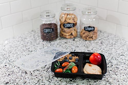 Kitchen Round Clear Glass Airtight Lids Chalkboard Canister Jar