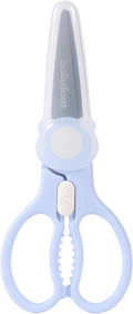 Premium Stainless Steel Portable Baby Food Safety Scissors, Detachable Feeding by Solinfant