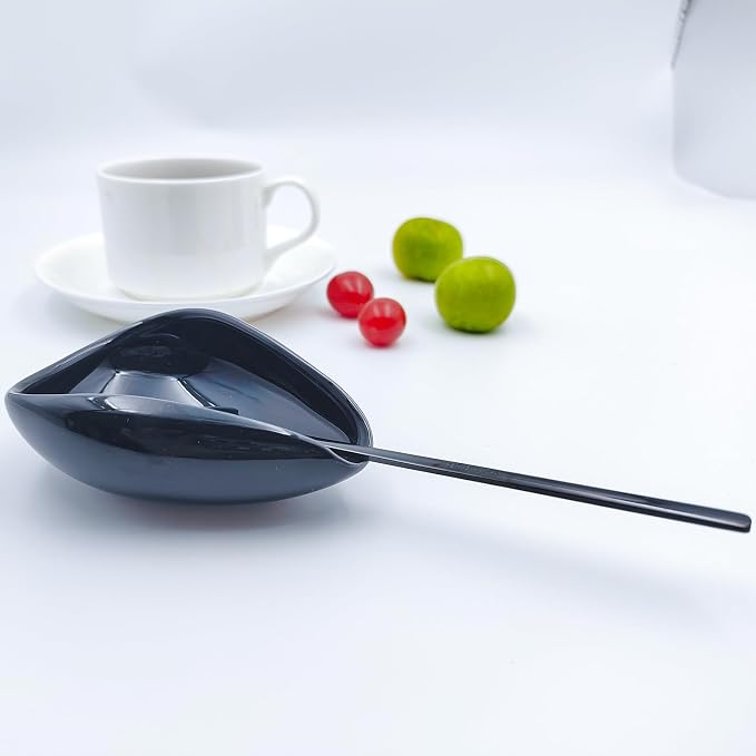 Ture Small Mini Ceramic Spoon Rest: Coffee Teaspoon & Bar Spoon Holder Kit - Image 3