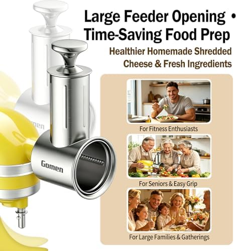 Slicer Shredder Attachment for Kitchenaid Stand Mixer