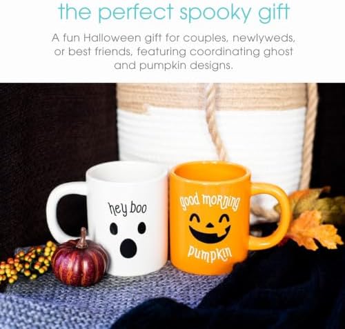 Pearhead Halloween Coffee Mug Set of 2