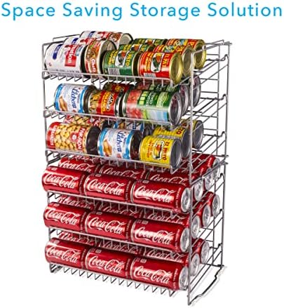Atlantic Gravity-Fed Compact Double Canrack – Kitchen Organizer