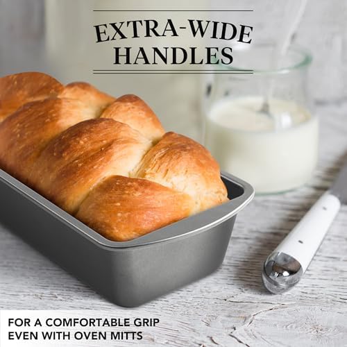 Tiawudi Extra Large Bread Pan, 13" x 5" Long Loaf Pan, Nonstick Baking