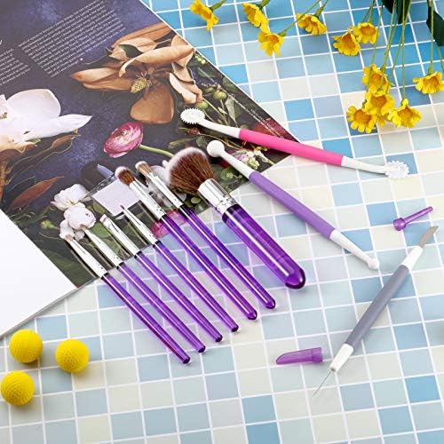 Patelai 10 Pcs Food Safe Paint Brushes