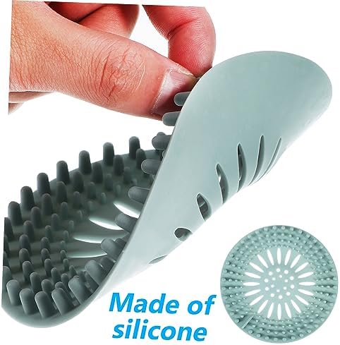 4 Pack Silicone Sink Plug and Strainer Set for Kitchen and Bath
