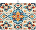 Microfiber Dish Drying Mat For Kitchen Countertop Mexican Damask