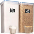 2 PC (8.5L / 287 Oz) Extra Large Pantry Flour Sugar Storage Containers