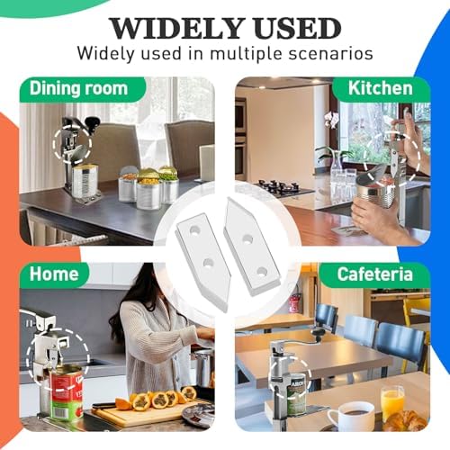 2 Pcs Commercial Can Opener Replacement Blades Compatible with Edlund