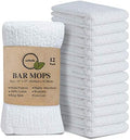 Towels Kitchen Bar Mops Towels, Pack of 12 Towels - 16 x 19 Inches