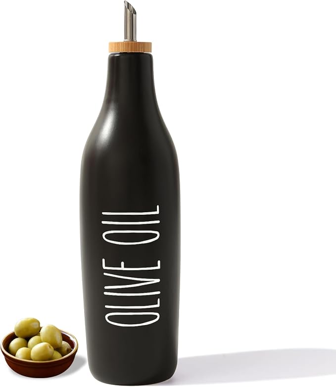 HOMCDALY Ceramic Olive Oil Dispenser by HOME