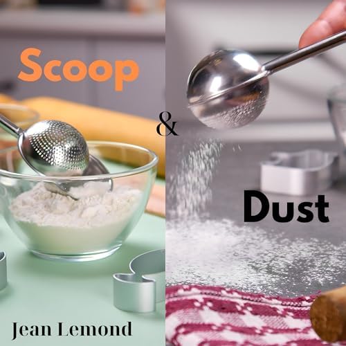 2Pcs The Simple Stirrer Sourdough Starter Whisk & Scoop & Dust Flour