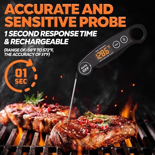 Rechargeable Digital Meat Thermometer